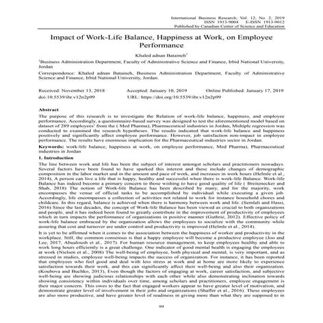 Impact of work-life_balance_happiness_at_work_on_e | PDF