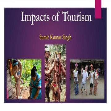 Impacts of tourism