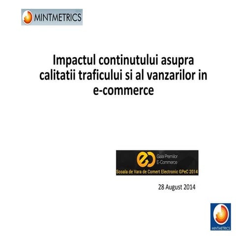 Impactul continului asupra traficului in eCommerce