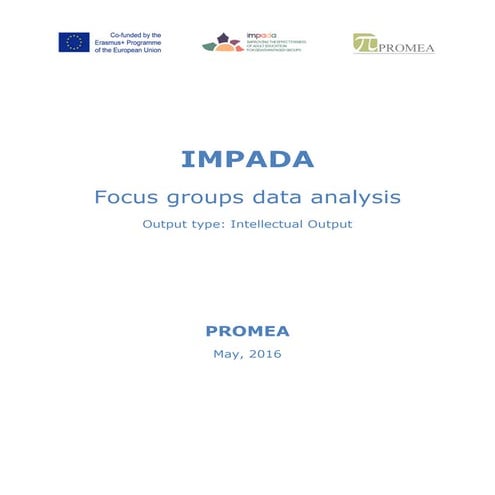 Impada o1 a2-focus groups data analysis