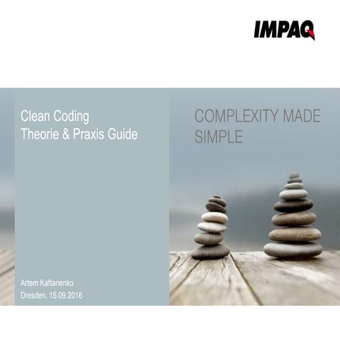 Clean Coding - Theorie und Praxis Guide.pptx