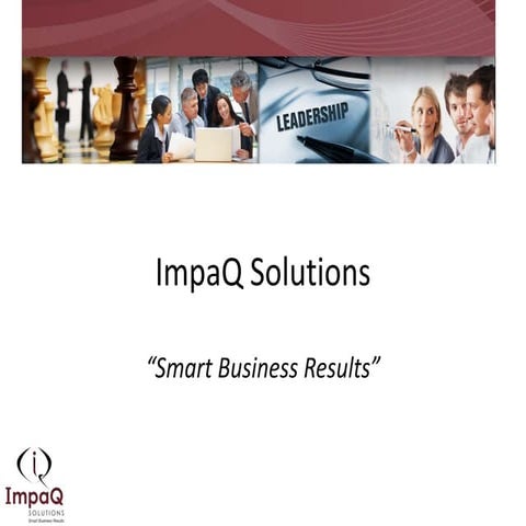 ImpaQ Solutions - Smart Business Results