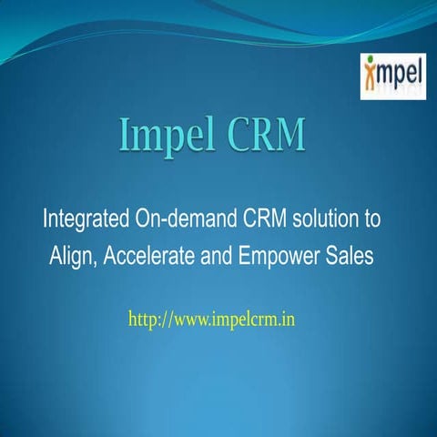 Impel CRM Concept Note