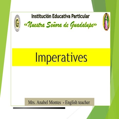 Mastering English Imperatives: Commands, Advice, and Instructions ...