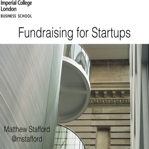 Imperial College - Early Stage Investment