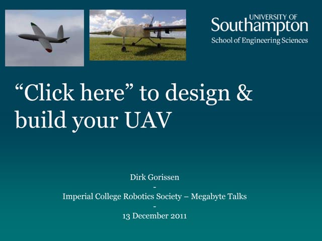 Uav presentation | PPTX