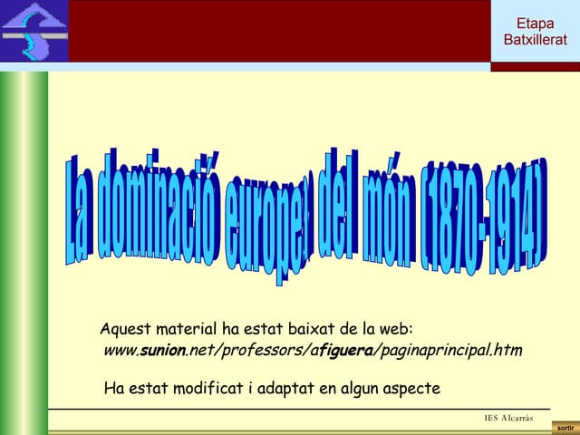 Imperialisme Colonialisme