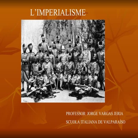 Imperialisme i Colonialisme