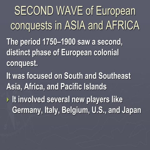 Imperialism second wave