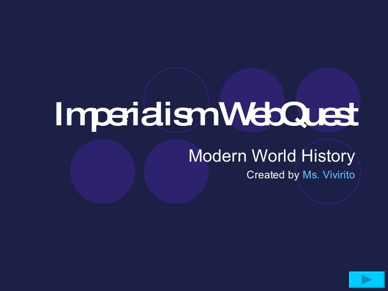 Imperialism Web Quest