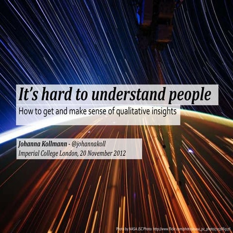 ICStartup 3: customer development