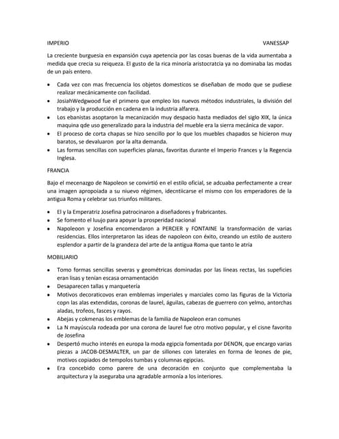 Presentacion mueble neo clásico Ingles: Robert Adam