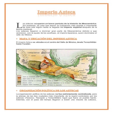 Mapa Del Imperio Azteca SOCIALES J A: LAS GRANDES CIVILIZACIONES