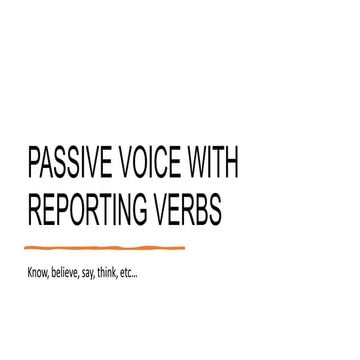 IMPERSONAL PASSIVE VOICE AND PASSIVE VOICE WITH TWO OBJECTS.pptx