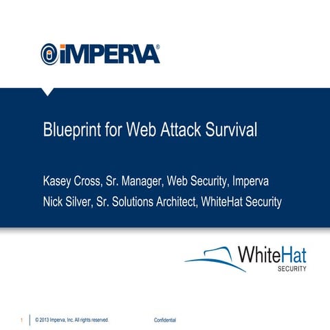 A Blueprint for Web Attack Survival