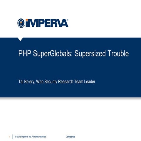 PHP SuperGlobals: Supersized Trouble