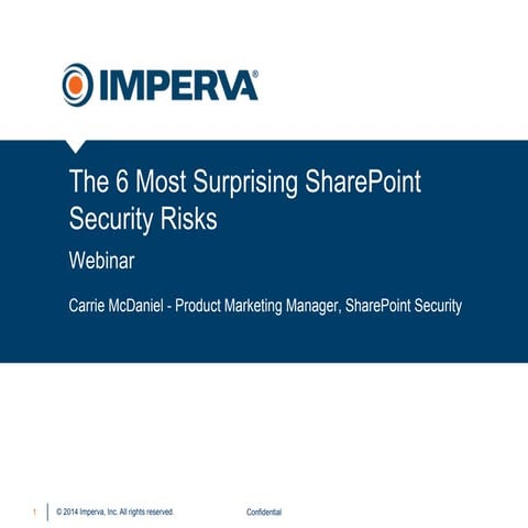 6 Most Surprising SharePoint Security Risks