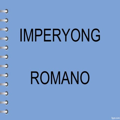 IMPERYONG ROMANO