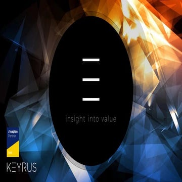 Keyrus Finance & Merchandise Planning