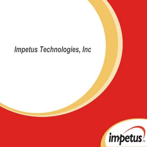 Impetus Technologies - Partners in Software R&D and Product Engineering