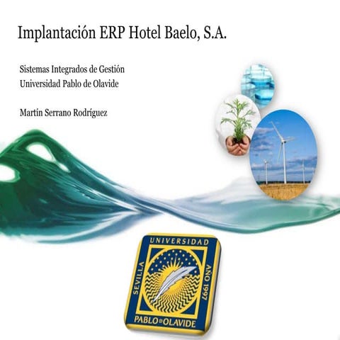 Implantación ERP Hotel Baelo