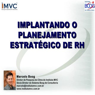 Implantando o planejamento estratég...