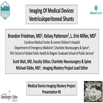 Implanted Devices - VP Shunts: EMGuidewire's Radiology Reading Room