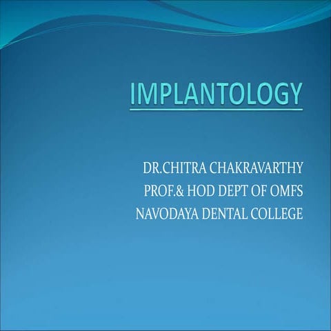 IMPLANTOLOGY.ppt