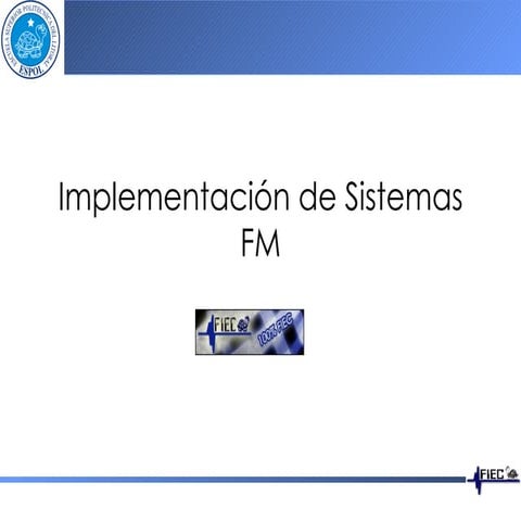 ImplementacióN De Sistemas Fm