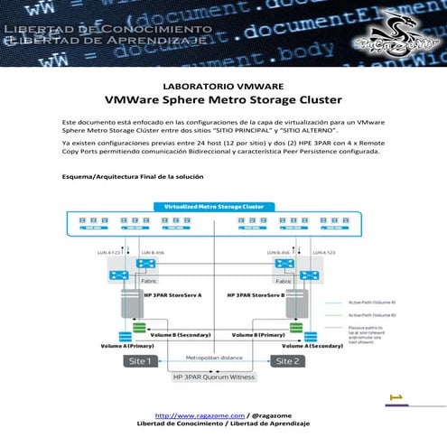 Implementación vSphere Metro Storage Cluster