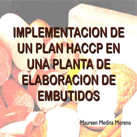 Implementacion de un plan haccp en una planta