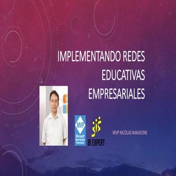 Implementando redes educativas empresariales