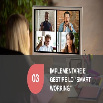 Implementare e gestire lo Smart Working