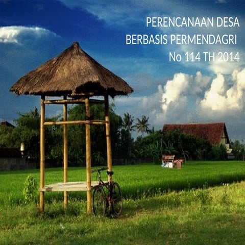 Implementasi Pembangunan Pemendagri 114 .ppt