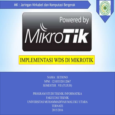 Implementasi wds