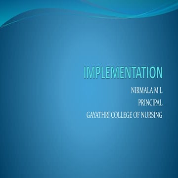 Educational technology unit 4 implementation