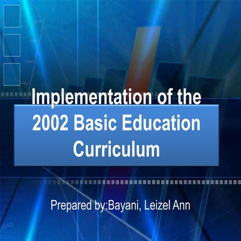 Implementation of 2002 bec