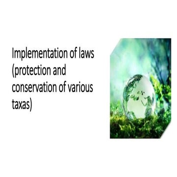 implementation of laws in biodiversity.pptx