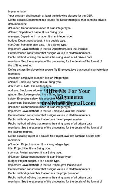 Implementation Your program shall contain at least the follo.pdf