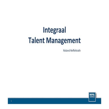 Implementeren talent management
