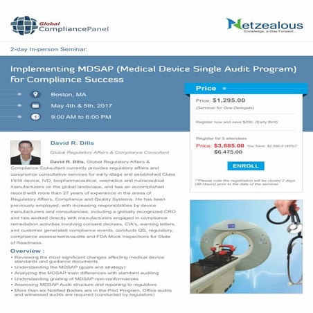 Implementing MDSAP (Medical Device Single Audit Program) for Compliance Success
