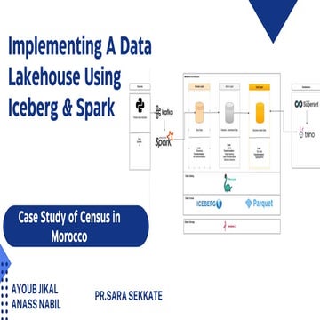 Implementing A Data Lakehouse Using Iceberg & Spark | PDF