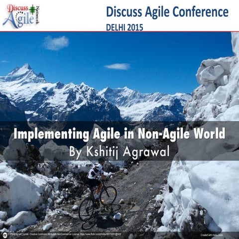 Implementing agile in non agile world