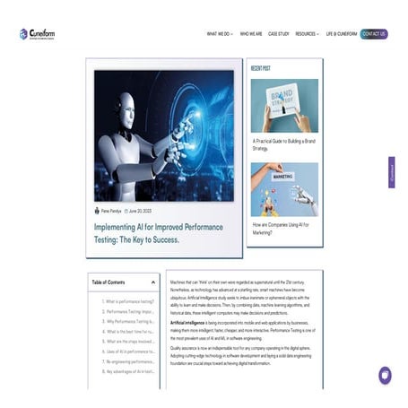 Implementing AI for improved performance testing – Cuneiform.pdf