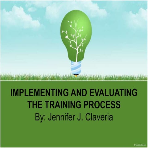 Implementing and evaluating the training process (hrm)