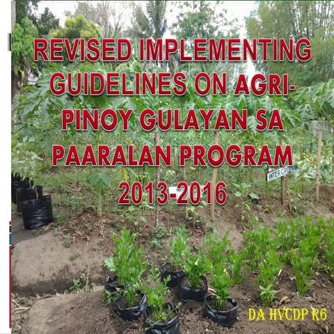 Implementing guidelines gsp revised