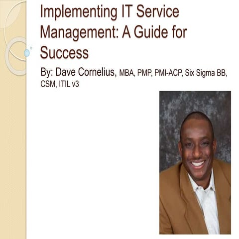 Implementing IT Service Management: A Guide to Success