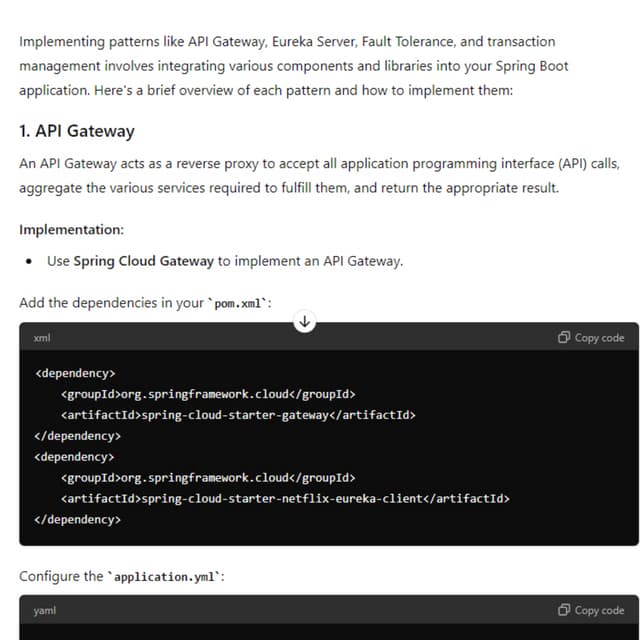 Implementing Microservices Patterns in java | PDF