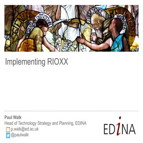 Implementing RIOXX