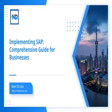 Implementing SAP: A Comprehensive Guide for Businesses
